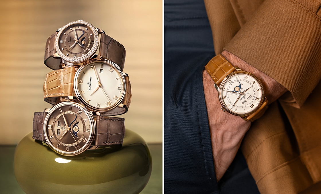 BLANCPAIN - VILLERET - 金棕色調,靜奢之美|Blancpain Villeret系列推出三款改版新作