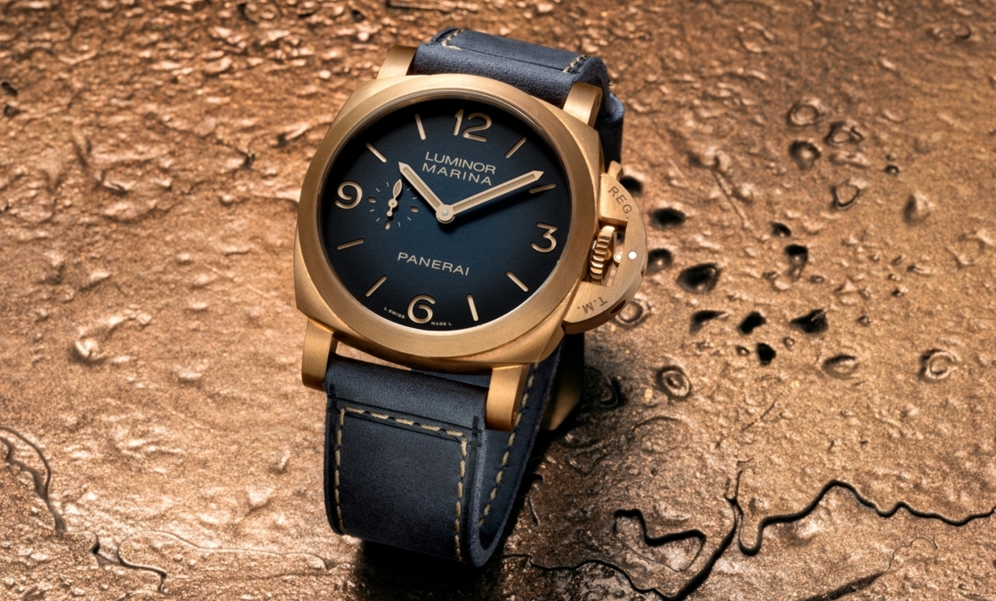 PANERAI - LUMINOR MARINA - PAM01678 - 青銅美學的再進化：Panerai Luminor Marina PAM01678 展現材質的時間語言