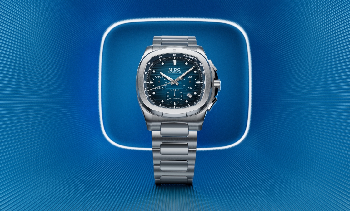 MIDO - MULTIFORT - M049.527.11.081.00 - 轉動復古旋鈕 鎖定你的腕間頻道│MIDO Multifort TV Chronograph 玩錶筆記