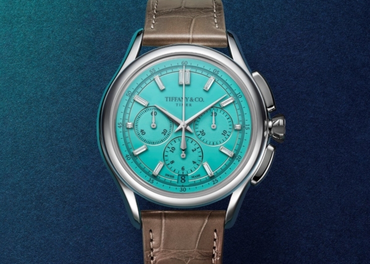 真正的Tiffany Blue錶盤！Tiffany Timer鉑金計時腕錶正式登場