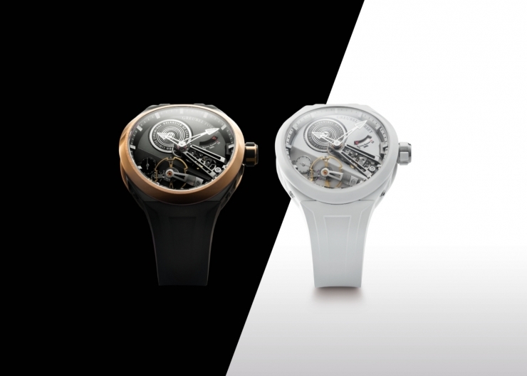 GREUBEL FORSEY Balancier Convexe S²黑白陶瓷終極收官之作