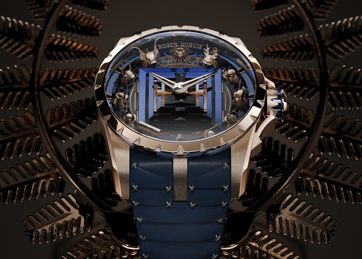 圓桌騎士名場面移師江戶城，戰國群雄披甲入席｜Roger Dubuis王者系列日本武士限量腕錶