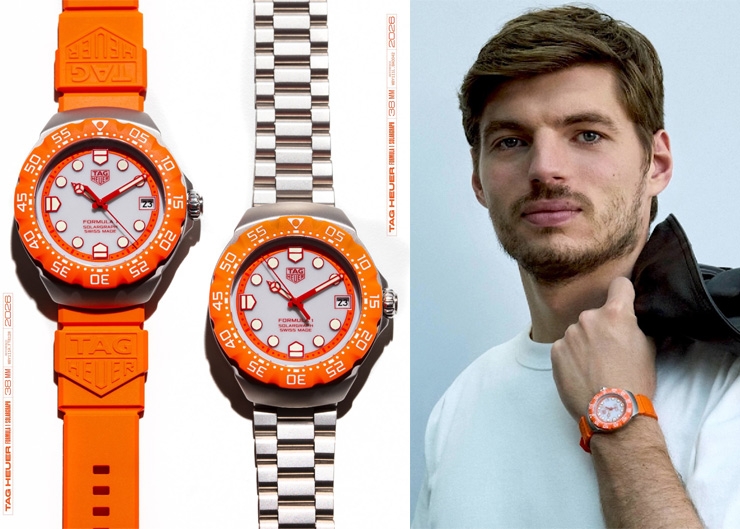 荷蘭橘，見證F1荷蘭大獎賽最終回｜TAG Heuer Formula 1 Solargraph腕錶焰橘限量款