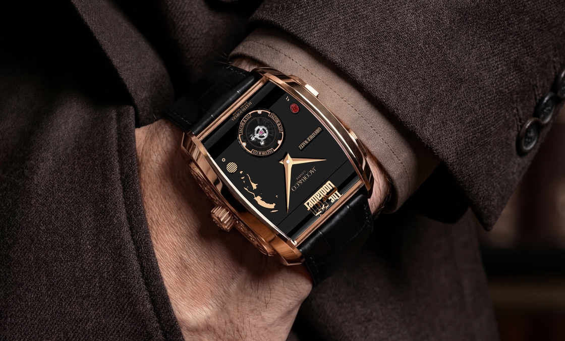 JACOB & CO. - GRAND COMPLICATION MASTERPIECES - OP200.40.AA.AB.ABALA - 鐘錶美學的終極雙重奏 Jacob & Co. 2026年全新奢華時計巨作