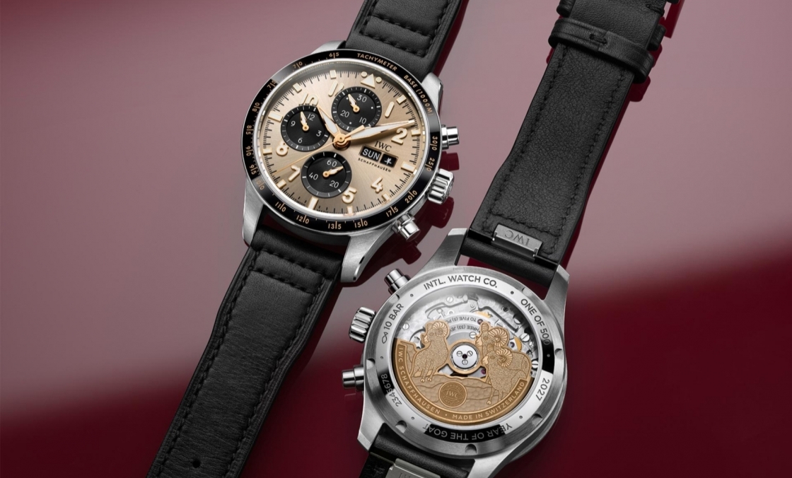 IWC - IWC推出羊年特別版腕錶！首度換上金色面盤，全球限量500只