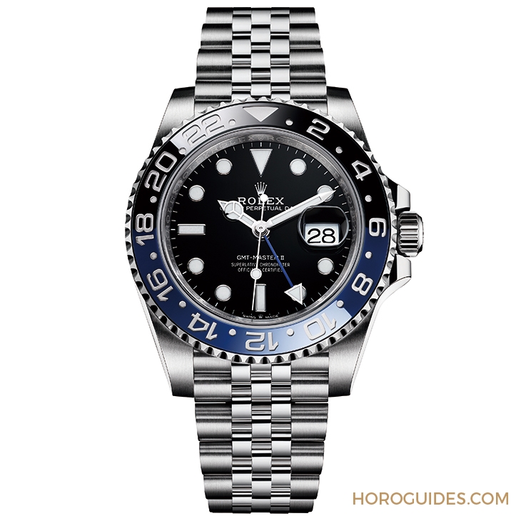 ROLEX - GMT-MASTER II - 126710BLNR-0002 - Rolex 藍黑圈GMT Master II 新款上市 - 126710BLNR