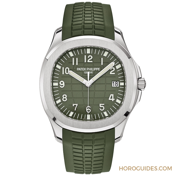 PATEK PHILIPPE - AQUANAUT - 5168G-010 - 色彩的冒險|百達翡麗Aquanaut 5168G-010