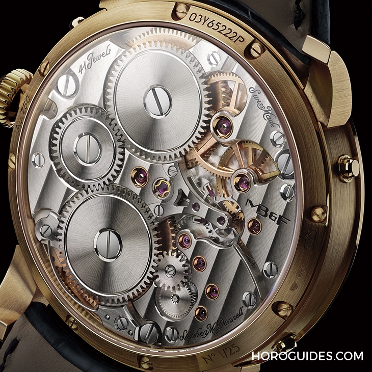 MB&F - LEGACY MACHINES - 03.YL.BL - MB&F LM萬年曆推出黃金藍面版新色