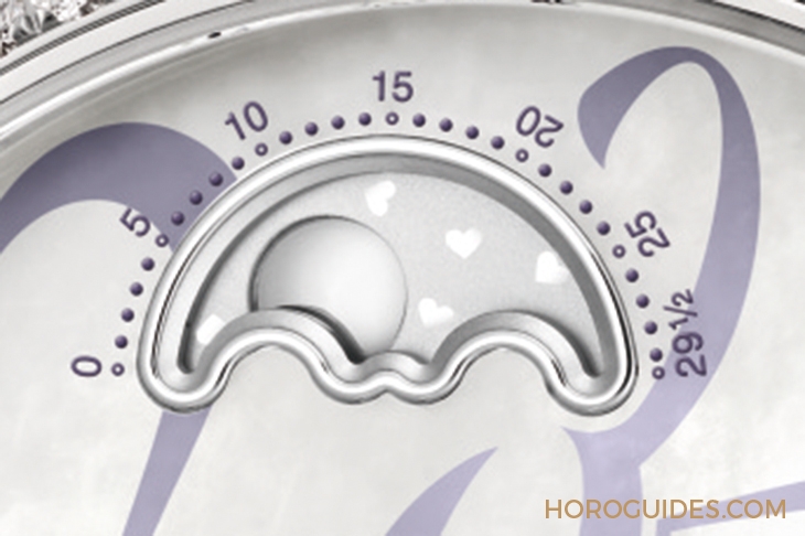 GLASHÜTTE ORIGINAL - LADIES - 1-90-12-06-12-01 - 注入浪漫丁香色|格拉蘇蒂 原創PanoMatic Luna偏心月相女錶