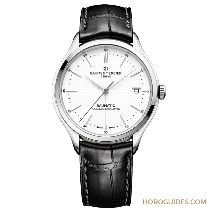 Baume & Mercier - Clifton - M0A10519 - 搭載新生代BM13機芯,名士表Clifton Baumatic高實搭日常款式