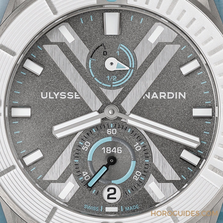 ULYSSE NARDIN - 來自南極大陸的冰藍魅力|雅典錶Diver X Antarctica