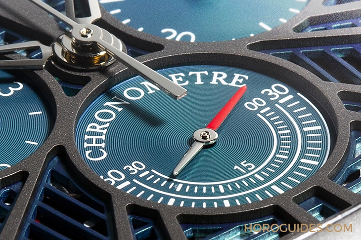 PARMIGIANI FLEURIER - KALPA - PFC193-3044100-X01442 - 少見酒桶形計時機芯|PARMIGIANI FLEURIER Kalpa鈦金屬計時碼錶