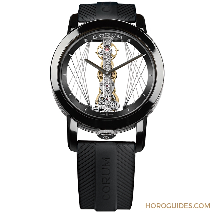 CORUM - 金色吊橋 懸絲掛冕|CORUM金橋系列 建築與製錶美學的極致融合