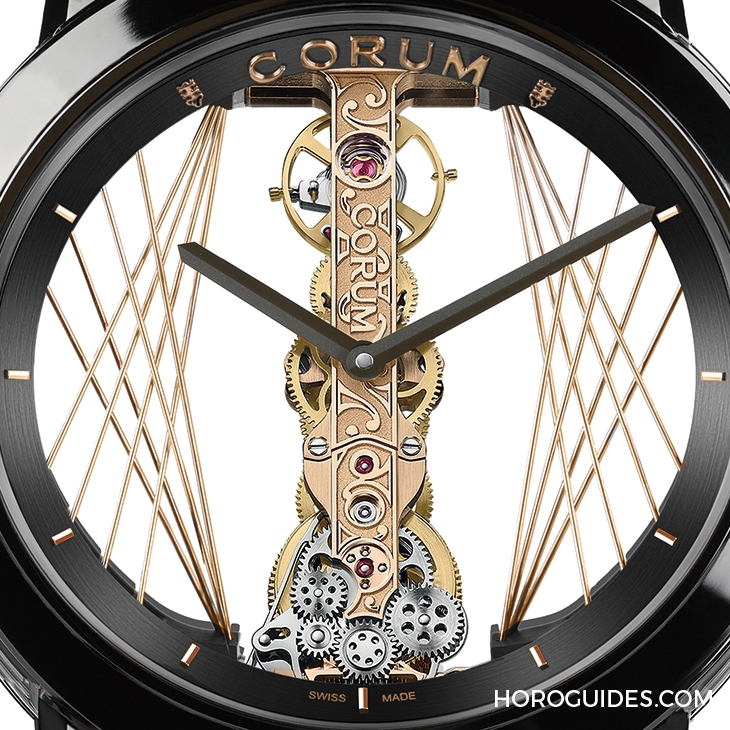 CORUM - 金色吊橋 懸絲掛冕|CORUM金橋系列 建築與製錶美學的極致融合