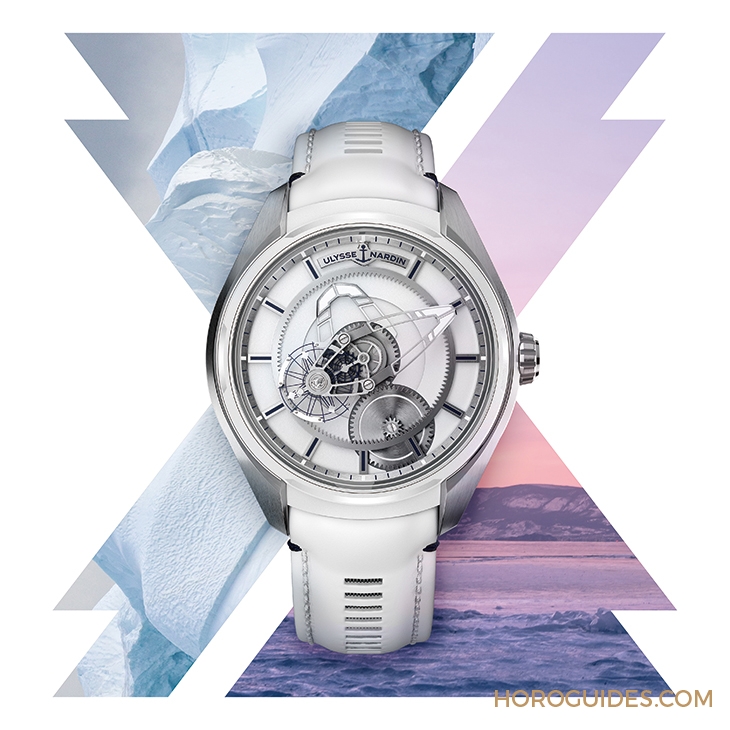 ULYSSE NARDIN - FREAK - 2303-270/MAGMA-BQ - 冰火交鋒 釋放躁動天性|雅典錶Freak X岩漿腕錶、冰川腕錶