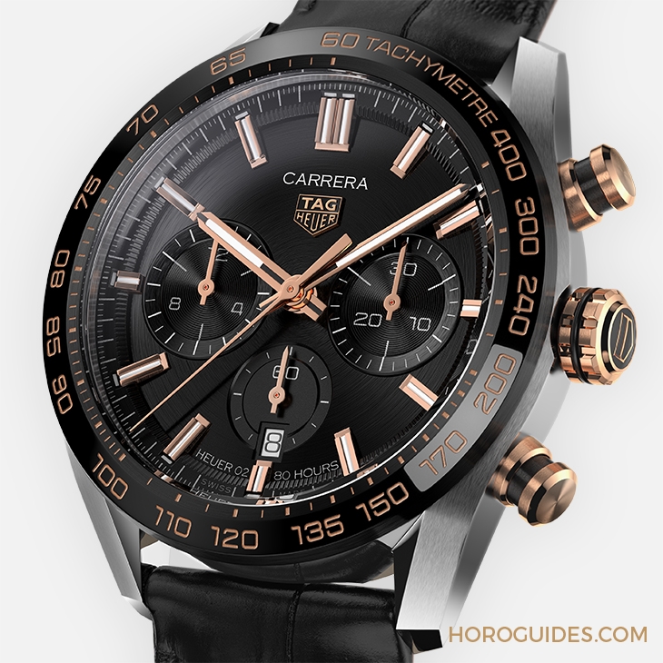 TAG HEUER - TAG HEUER Carrera再出力作,現代風多彩面盤誌慶品牌週年