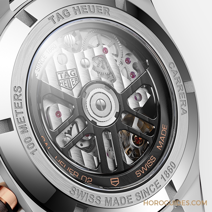 TAG HEUER - TAG HEUER Carrera再出力作,現代風多彩面盤誌慶品牌週年