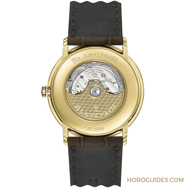 BLANCPAIN - VILLERET - 6651-1453-55A - BLANCPAIN寶珀推出全新綠面Villeret 超薄腕錶 !