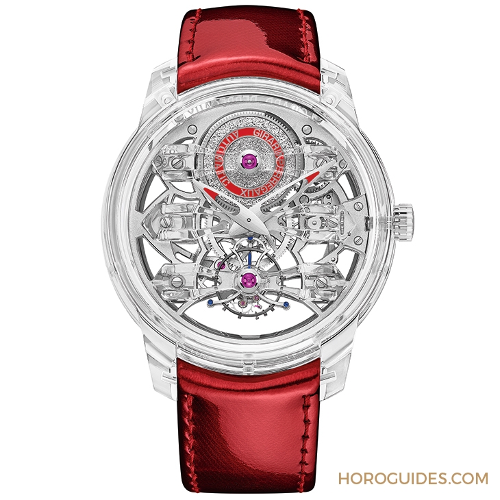 GIRARD-PERREGAUX - BRIDGES - 99295-43-2004-BAHA - 喜慶紅迎新年｜GP Quasar Infrared赤焰之光孤品腕錶