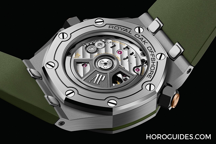 AUDEMARS PIGUET - ROYAL OAK OFFSHORE - 15720ST.OO.A052CA.01 - 愛彼2021新錶熱騰騰預覽! ROO潛水錶新配色與綠面RO超吸睛