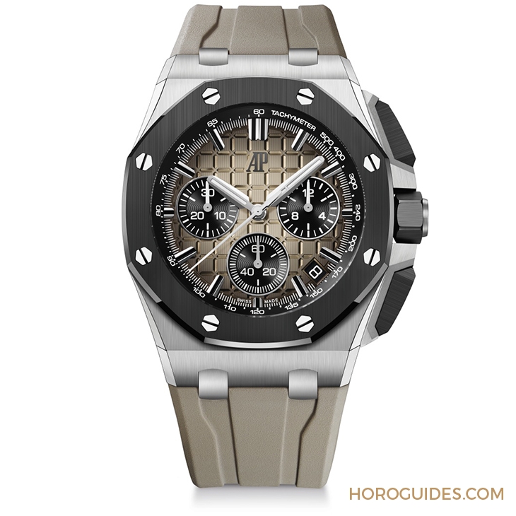 AUDEMARS PIGUET - ROYAL OAK OFFSHORE - 15720ST.OO.A052CA.01 - 愛彼2021新錶熱騰騰預覽! ROO潛水錶新配色與綠面RO超吸睛