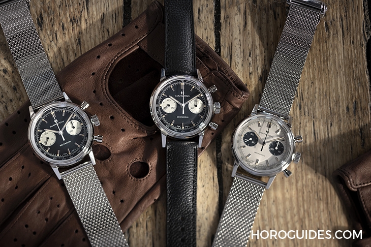 HAMILTON - AMERICAN CLASSIC - H38429730 - HAMILTON全新手上鍊計時 Panda Dial引人注目