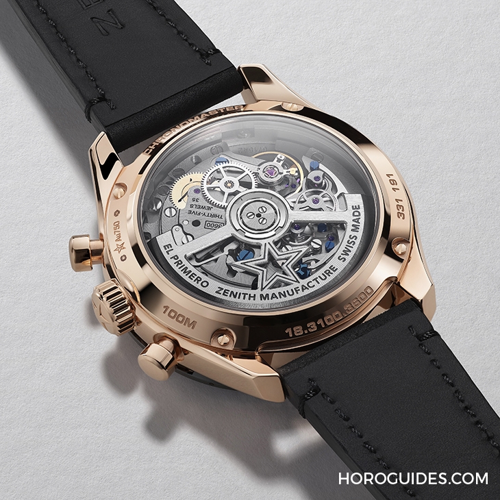 ZENITH - CHRONOMASTER - 18.3100.3600/69.C920 - 金色優雅運動風|ZENITH Chronomaster Sport系列新添玫瑰金款式