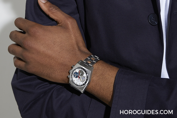 ZENITH - CHRONOMASTER - 03.A384.400/3817.M3817 - 三色面盤再現酒桶錶殼!ZENITH推出Chronomaster Revival A3817復刻版腕錶