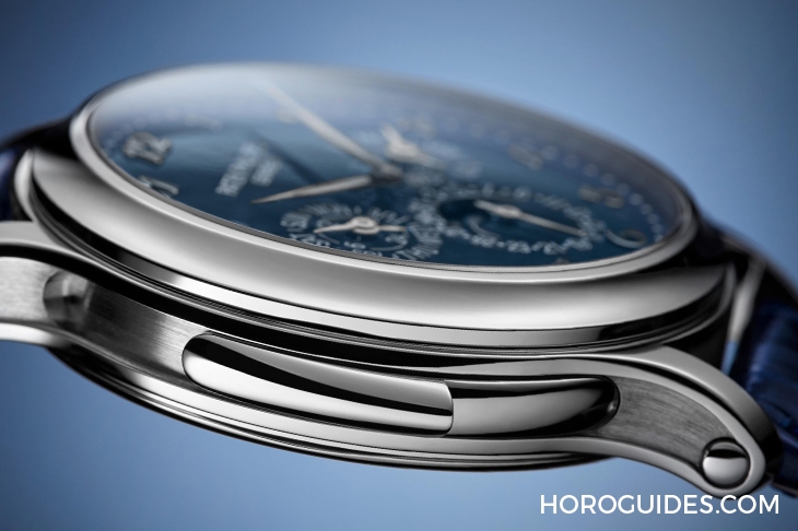 PATEK PHILIPPE - 視聽都是極致饗宴！百達翡麗5374G三問萬年曆，「教堂鐘聲」配藍色大明火琺瑯錶面