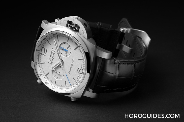 PANERAI - LUMINOR - PAM01218 - 入手門檻下修！ PANERAI Luminor Chrono全新機芯計時家族來了