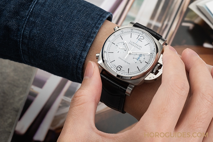 PANERAI - LUMINOR - PAM01218 - 入手門檻下修！ PANERAI Luminor Chrono全新機芯計時家族來了
