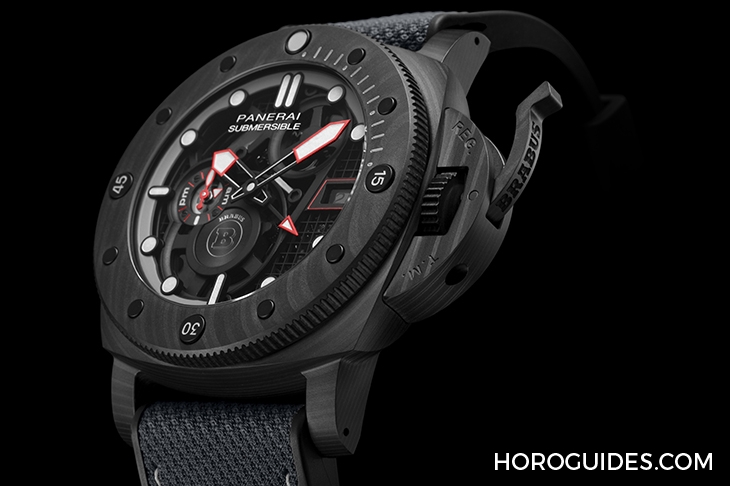 OFFICINE PANERAI - 沛納海 X 德國改裝品牌BRABUS,推出Submersible系列限量錶