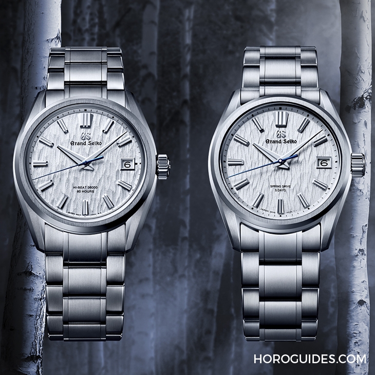 GRAND SEIKO - Heritage - SLGA009 - 用錶盤說風土差異的故事:GRAND SEIKO第二款白樺樹Spring Drive SLGA009