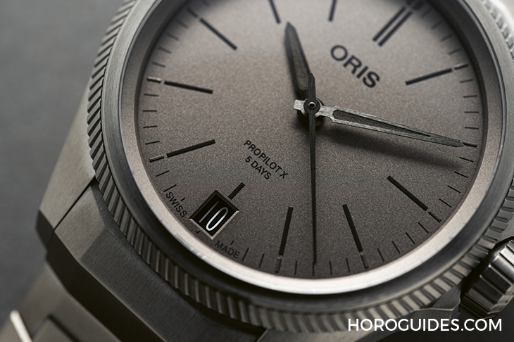 ORIS - PROPILOT - 01 400 7778 7155-07 7 20 01TLC - 新鮮的飛行科技感|ORIS  ProPilot x Calibre 400五日鍊 鈦合金錶殼與鍊帶