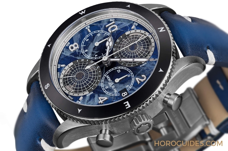 MONTBLANC - 1858 - 129624 - 挑戰極限巔峰!萬寶龍發表1858系列Geosphere世界時間限量零氧腕錶