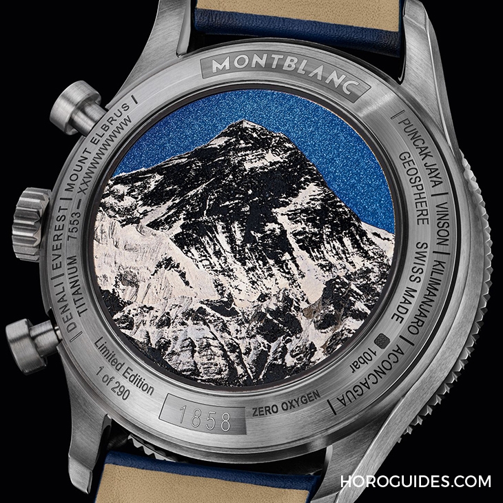 MONTBLANC - 1858 - 129624 - 挑戰極限巔峰!萬寶龍發表1858系列Geosphere世界時間限量零氧腕錶