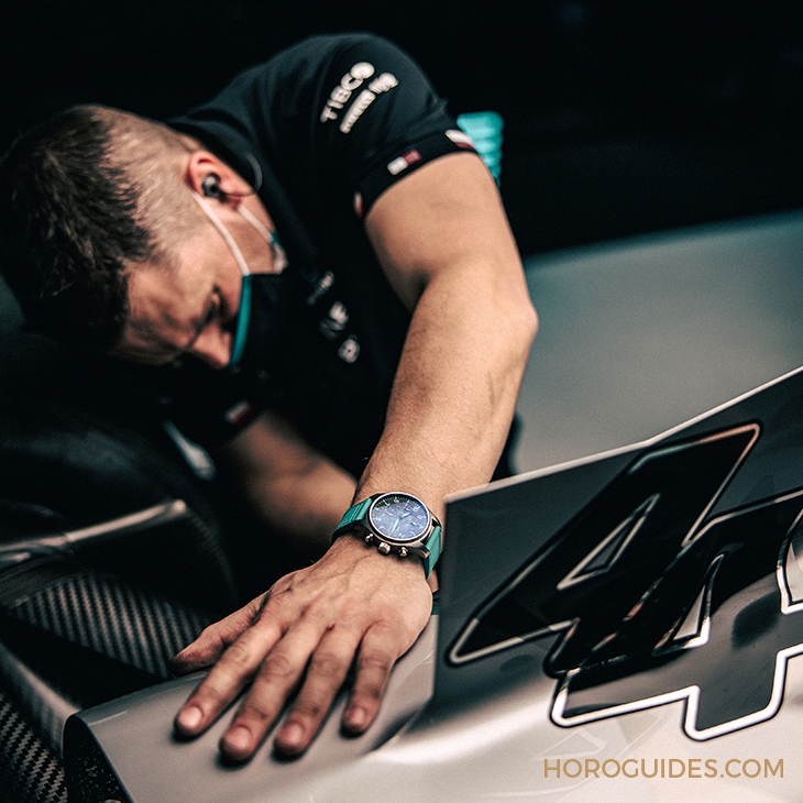 IWC - PILOT - IW388108 - IWC第一款F1車隊官方時計,Mercedes-AMG馬石油綠色亮眼上手