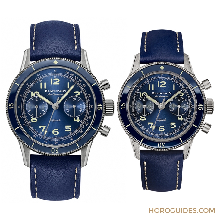 BLANCPAIN - Air Command - AC03-12B40-63B - 新規格36.2mm錶徑亮相，Blancpain Air Command腕錶更顯復古