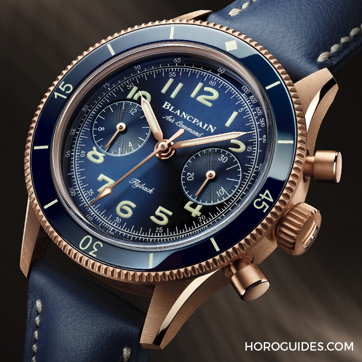 BLANCPAIN - Air Command - AC03-12B40-63B - 新規格36.2mm錶徑亮相，Blancpain Air Command腕錶更顯復古