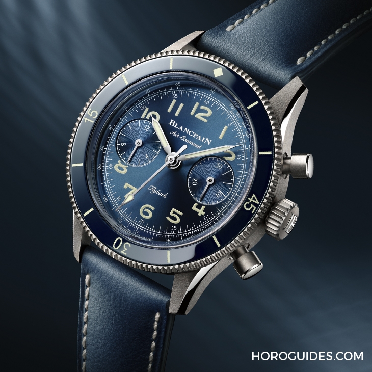 BLANCPAIN - Air Command - AC03-12B40-63B - 新規格36.2mm錶徑亮相，Blancpain Air Command腕錶更顯復古