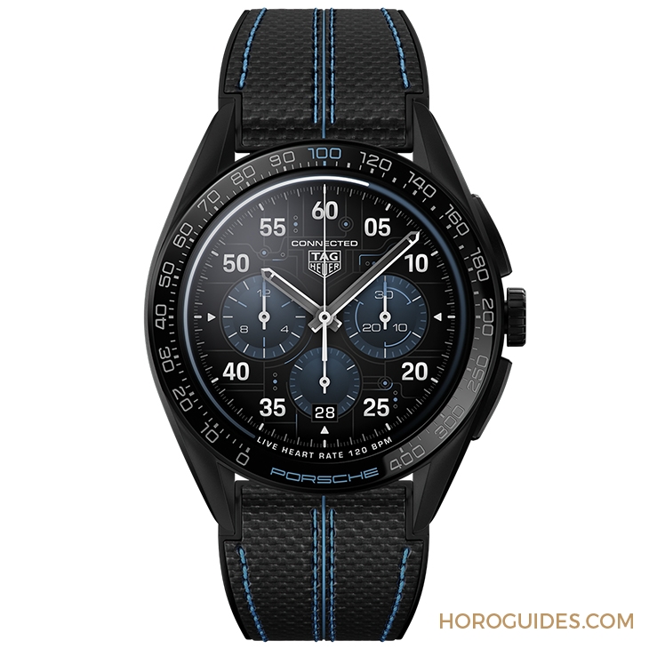 TAG HEUER - CONNECTED - SBR8A82.EB0264 - 可與保時捷車款連動！TAG Heuer Connected Calibre E4智能腕錶保時捷特別版