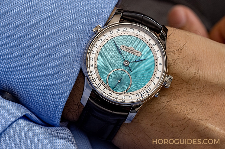 MORITZ GROSSMANN - BENU - MG-003406 - 獨立製錶Moritz Grossmann綠松石機刻面盤，感受裝飾之美的力道