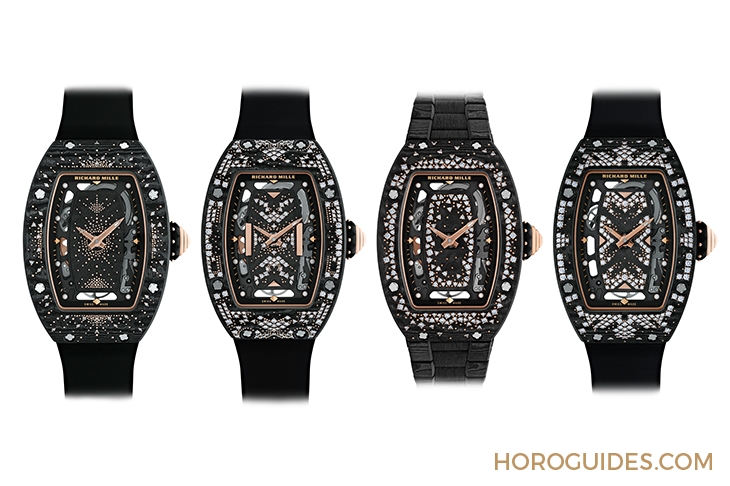 RICHARD MILLE - WOMEN - RM 07-01 - 碳纖維鑲嵌鑽石的明暗共生之美|RICHARD MILLE RM 07-01 INTERGALACTIC星系推出4款新作