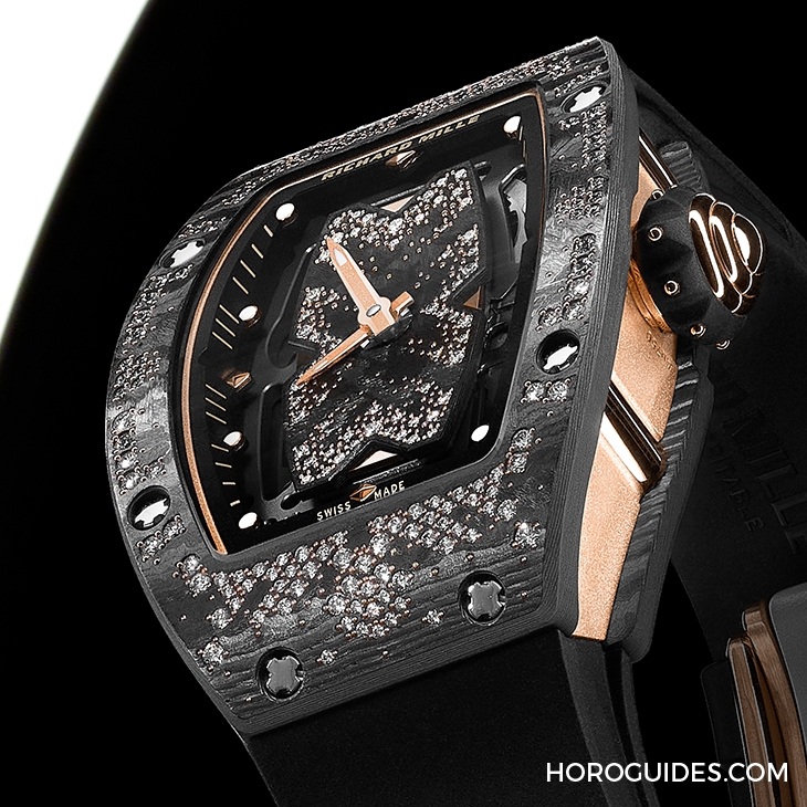 RICHARD MILLE - WOMEN - RM 07-01 - 碳纖維鑲嵌鑽石的明暗共生之美|RICHARD MILLE RM 07-01 INTERGALACTIC星系推出4款新作