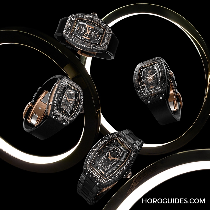 RICHARD MILLE - WOMEN - RM 07-01 - 碳纖維鑲嵌鑽石的明暗共生之美|RICHARD MILLE RM 07-01 INTERGALACTIC星系推出4款新作