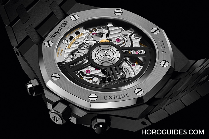 AUDEMARS PIGUET - ROYAL OAK - 26240CE.OO.1225CE.98 - 110萬美元高價落槌的獨一無二之作！愛彼皇家橡樹自動上鍊黑陶瓷藍面款