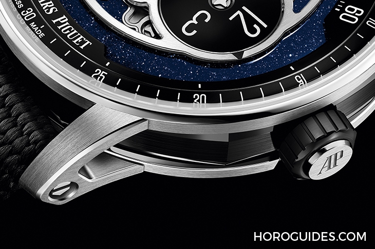 AUDEMARS PIGUET - CODE 11.59 - 15212NB.OO.A002KB.01 - 猶如一道優美謎題的古老顯時機制｜愛彼CODE 11.59系列星輪腕錶，再現「時間漫遊」功能