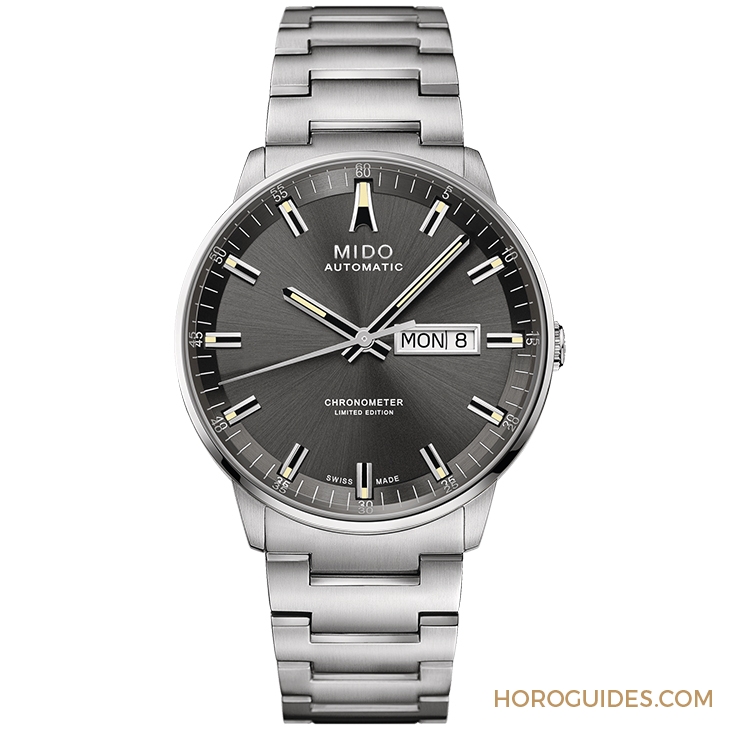 MIDO - COMMANDER - M021.431.11.061.02 - MIDO美度表「靈感源於建築」20週年 香榭系列限量錶壓軸登場