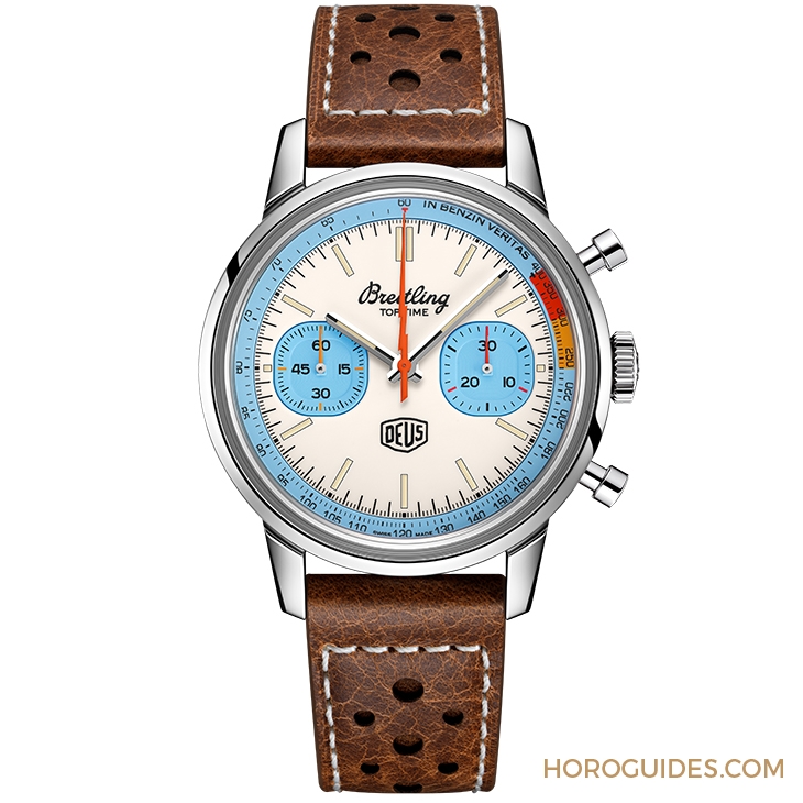 BREITLING - PREMIER - A233112A1A1X1 - BREITLING Top Time Deus強勢回歸，詮釋現代遊人文化