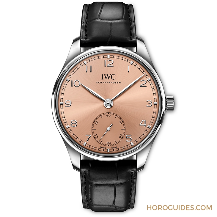 IWC - PORTUGIESER - IW358313 - 新登場! IWC Portugieser Automatic 40 鮭魚色面盤